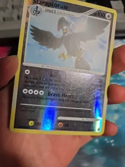 Staraptor (Reverse Holo) 16/130 Diamond & Pearl (HP) Pokemon TCG - Image 3