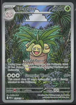 EXEGGUTOR 135/132 ILLUSTRATION RARE MEGA EVOLUTION POKEMON NM/M - Image 1