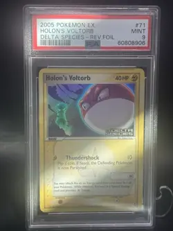 Holon's Voltorb 71/113 Delta Species Reverse Foil 2005 Pokemon Ex - Image 1