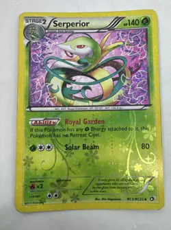 Serperior RC3/RC25 Pokemon Legendary Treasures: Radiant Collection Lp - Image 1
