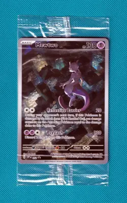 Mewtwo Svp 052 Sealed Promos From 151 UPC Scarlet & Violet Pokemon TCG - Image 1