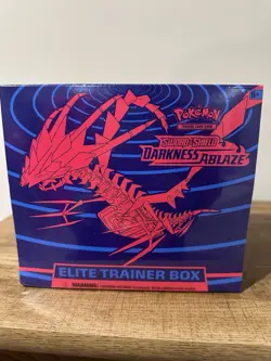 Pokemon TCG Darkness Ablaze Elite Trainer Box ETB Factory Sealed Minor Damage - Image 1