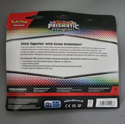 Pokemon TCG Prismatic Evolutions Tech Sticker Collection Set Lot Of 3 New/Sealed - Image 5