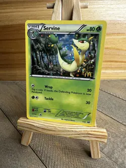 Pokemon McDonald's Promos 2012, Confetti Holo Servine #001/012 NM/LP - Image 1