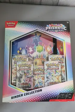 Pokemon TCG Scarlet & Violet Prismatic Evolutions Binder Collection New Sealed - Image 2