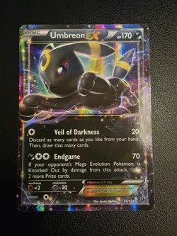 Umbreon EX 55/124 - XY Fates Collide - Holo Ultra Rare - Pokemon - Image 1