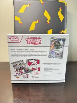 Pokemon TCG Elite Trainer Box Scarlet & Violet White Flare Collectors Edition - Image 3