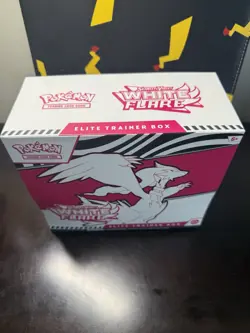 Pokemon TCG Elite Trainer Box Scarlet & Violet White Flare Collectors Edition - Image 4