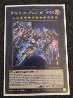 Yu-Gi-Oh! Divine Arsenal AA-ZEUS - Sky Thunder - BLMR-EN084 1st Ed, NM - Image 1