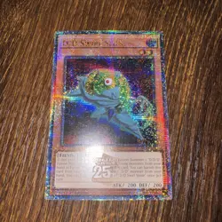 YUGIOH D/D SWIRL SLIME QUARTER CENTURY SECRET RARE 1ST NM RA04-EN258 - Image 1
