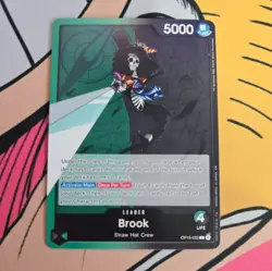 Brook OP15-022 L Card Adventure On Kami’s Island One Piece - Image 1