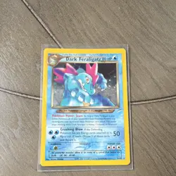 Dark Feraligatr Neo Destiny 5/105 Holo Rare 80HP Stage 2 Pokemon TCG Card - Image 1