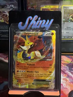 Pokemon TCG Delphox EX Holo Ultra Rare Black Star Promo Card XY19 - Image 1