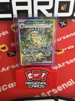 NM! Leafeon ex (144/131) Prismatic Evolutions Special Illustration Pokemon Card! - Image 1