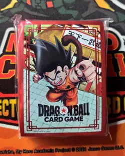 Dragon Ball Fusion World Goku Sleeves Bandai Card Game 2025 Exclusive SEALED - Image 1