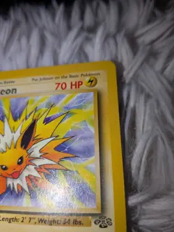 Jolteon 20/64 Jungle Pokemon Card Rare - Non Holo - Image 3