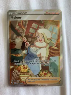 Pokemon TCG Melony Crown Zenith: Galarian Gallery Holo Ultra Rare Card GG64/GG70 - Image 1