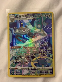 Pokemon TCG Magnezone Crown Zenith Galarian Gallery Holo Card GG18/GG70 - Image 1