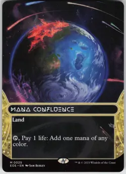 MTG Mana Confluence Borderless Normal NM Edge of Eternities Sights Magic 25 - Image 1