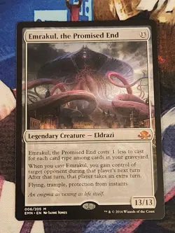 MTG Eldritch Moon - Emrakul, The Promised End NM - Image 1