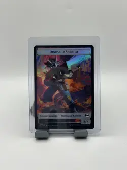 MTG, Dinosaur Soldier / Copy FOIL $3 ORDER MIN Token Teenage Mutant Ninja Turtle - Image 1