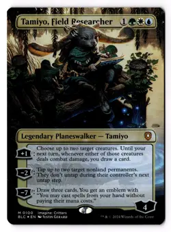 Tamiyo, Field Researcher (Borderless) 100 Commander: Bloomburrow Foil LP - Image 1