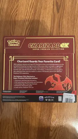 Pokemon TCG Charizard ex Super Premium Collection Box Sealed New - Image 2