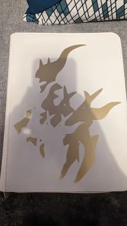 Pokemon TCG Arceus Binder with various SWSH promos - Image 1
