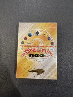 Pokemon Neo Starter Pack Sealed Japanese Vintage Gold Silver Deck Box - Image 1