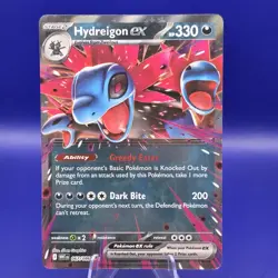 Hydreigon ex 067/086 White Flare Double Rare Holo Pokemon NM - Image 1