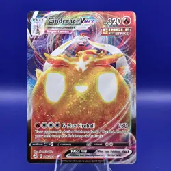 Cinderace VMAX 045/264 SWSH08: Fusion Strike Ultra Rare Pokemon NM - Image 1
