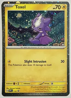 Toxel SVP119 (NM) Cosmos Holo •x2 SWIRLS• Scarlet and Violet: Black Star Promo - Image 1
