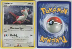 ✰ LATIAS 3/17 RARE POP SERIES 7 POKEMON LP ✰ BOX1ROW4MLP16 - Image 1