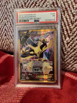 2016 Pokemon XY FA/Alakazam EX Fates Collide SECRET #125 - Image 1