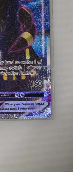 Pokemon Umbreon VMAX Full Art Holo Ultra Rare 095/203 Evolving Skies 310 HP - Image 3