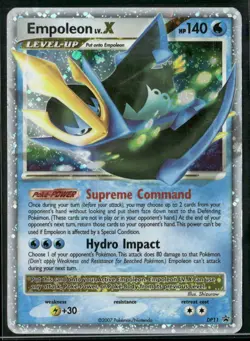 ✰ EMPOLEON LV.X DP11 PROMO DIAMOND AND PEARL PROMOS POKEMON ✰ MP - Image 2