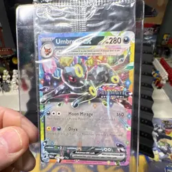 Pokemon TCG Umbreon ex 060/131 Prismatic Evolutions Promo Full Art Holo sealed - Image 1