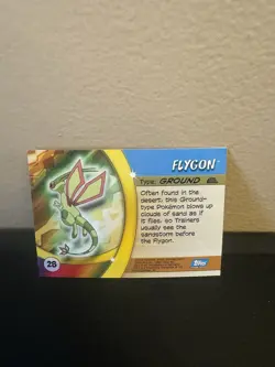 Flygon #28 Pokemon 2004 Topps Advanced Challenge - Image 2