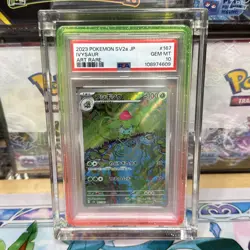 Pokemon 2023 SV2a 151 IVYSAUR Art Rare #167 PSA 10 Gem Mint RARE - Image 1