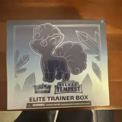 Pokemon Sword & Shield Silver Tempest Elite Trainer Box ETB Sealed - Image 1