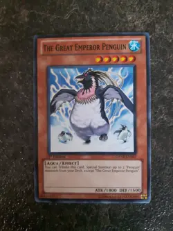The Great Emperor Penguin Effect 1st Edition YuGiOh Card GENE-EN037 - Image 1