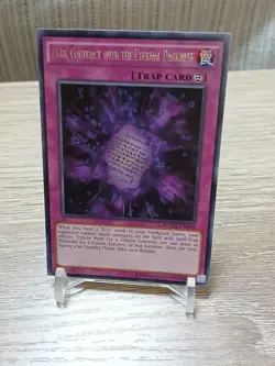 Yugioh! Dark Contract with the Eternal Darkness MACR-EN068 Rare Unlimited NM - Image 1