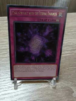 Yugioh! Dark Contract with the Eternal Darkness MACR-EN068 Rare Unlimited NM - Image 2