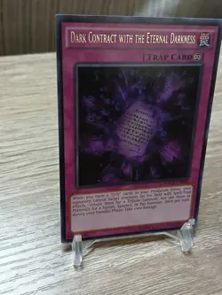 Yugioh! Dark Contract with the Eternal Darkness MACR-EN068 Rare Unlimited NM - Image 3