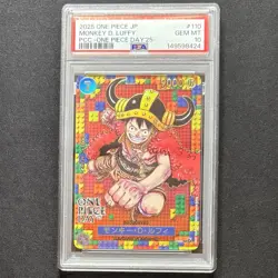 PSA 10 Monkey D. Luffy P-110 Premium Card Collection ONE PIECE DAY 25 2025 JAPAN - Image 2