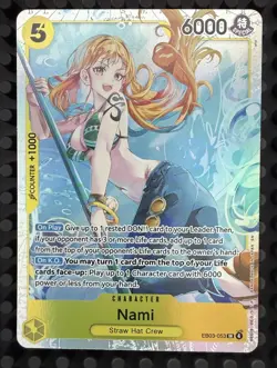 Nami (053) EB03-053 Extra Booster: One Piece Heroines Edition Foil - Image 1