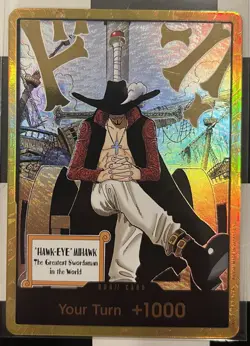 One Piece The Azure Sea's Seven Gold DON!! Dracule Mihawk - Image 1