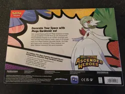 Pokemon Ascended Heroes Premium Poster Collection Mega Gardevoir New Sealed - Image 2