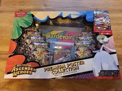 Pokemon Ascended Heroes Premium Poster Collection Mega Gardevoir- Damaged Box - Image 1