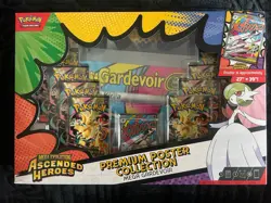 Pokemon TCG Ascended Heroes Mega Gardevoir Premium Poster Collection New/Sealed - Image 1